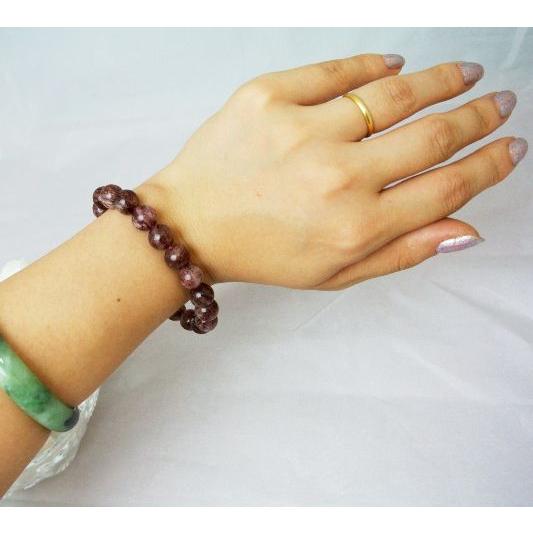 ストロベリークォーツ 天然石ブレスレット 10mm |  | 02