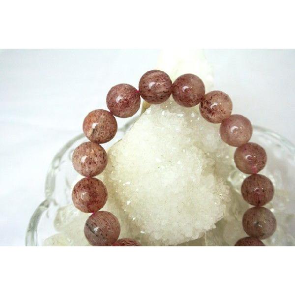 ストロベリークォーツ 天然石ブレスレット 12mm |  | 01