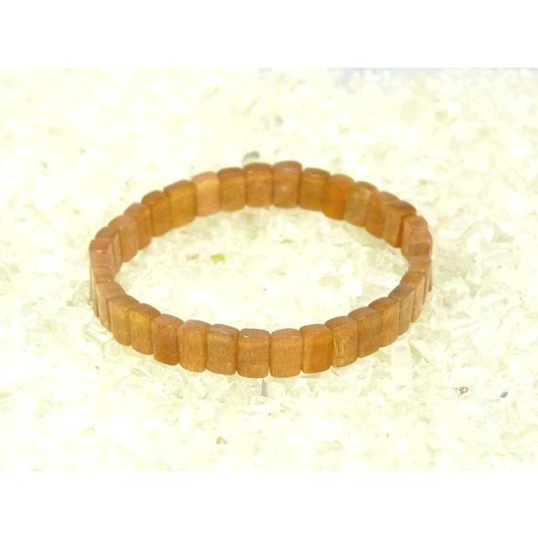 サンストーン 日長石 パワーストーン 天然石ブレスレット 平型 7mm Sサイズ |  | 01