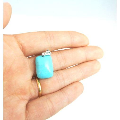 ターコイズ ペンダントトップ 天然石パーツ |  | 01