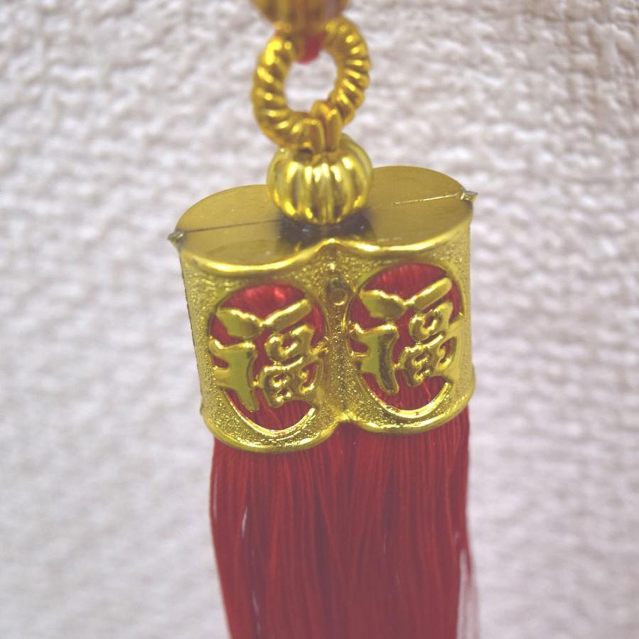 粽の置物 ちまき 吊るし飾り 五連 房飾りつき 中華雑貨 縁起物 80cm