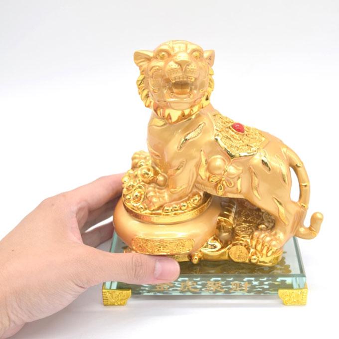 干支置物 辰 龍 たつ 蝋型青銅製 本金箔仕上 大森孝志作 春風