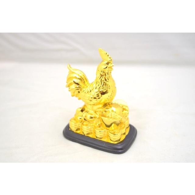 「金色の鶏の彫刻 」TSL/謝瑞麟店　金運　子孫繁栄　運気アップ置物 金色の鶏の彫刻 」TSL/謝瑞麟店 金運 子孫繁栄 運気アップ置物