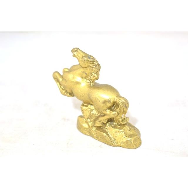 馬 置物 縁起物 午 うまくいく 銅製 6cm |  | 01