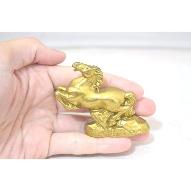 馬 置物 縁起物 午 うまくいく 銅製 6cm |  | 05