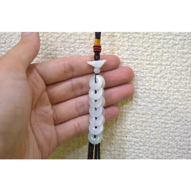 翡翠 古銭 七連 二重 根付 吊るし物 : 横浜中華街龍 - 通販 - Yahoo