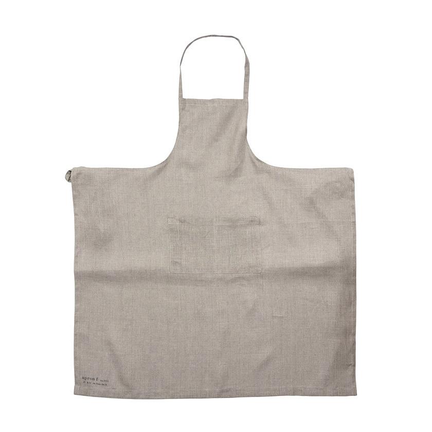 fog linen work（フォグリネンワーク） リネンフルエプロン ナチュラル