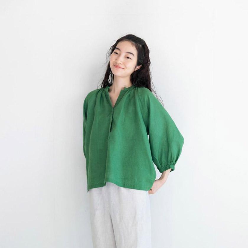 fog linen work（フォグリネンワーク） リナトップ ヴェールエコッセ 
