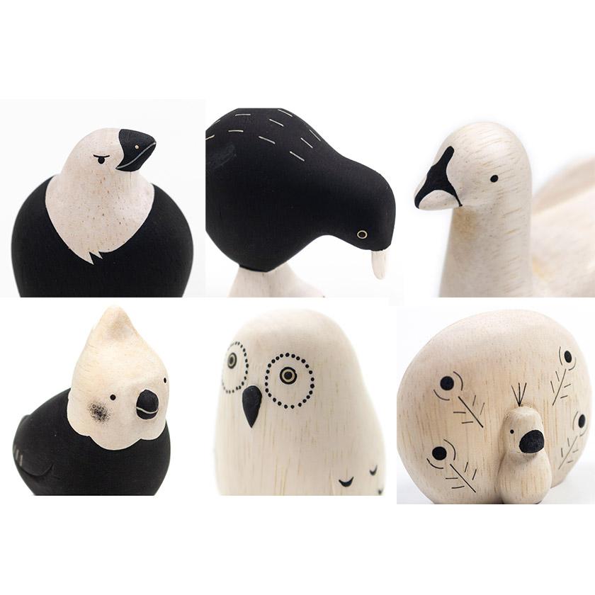 ぽれぽれ動物 イーグル/キーウィ/ハクチョウ/オカメインコ/フクロウ/クジャク | T-LABO | 09