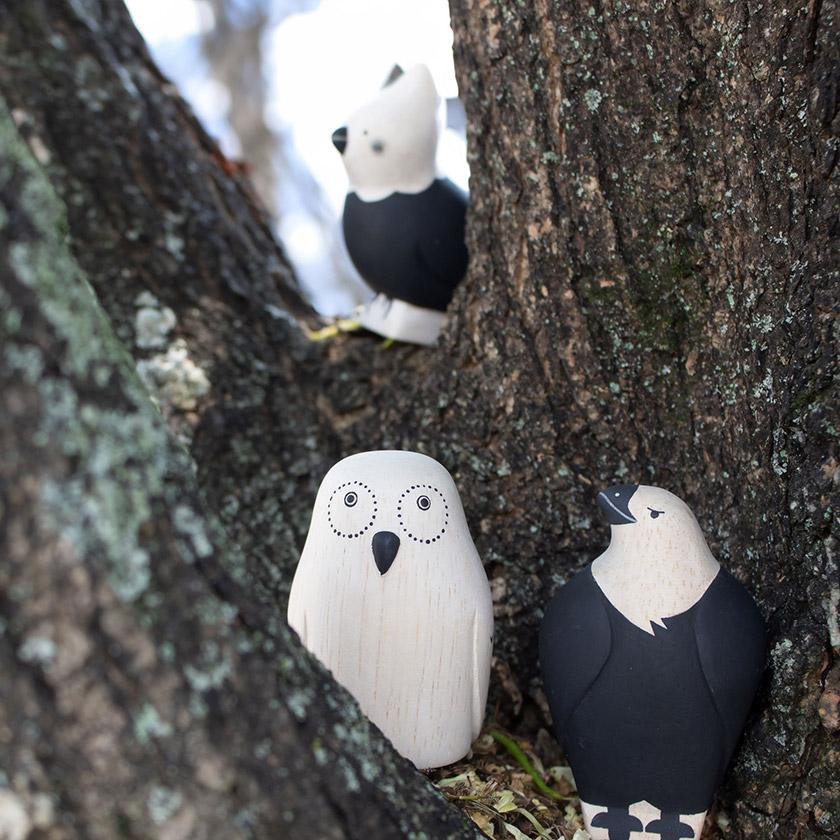 ぽれぽれ動物 イーグル/キーウィ/ハクチョウ/オカメインコ/フクロウ/クジャク | T-LABO | 11