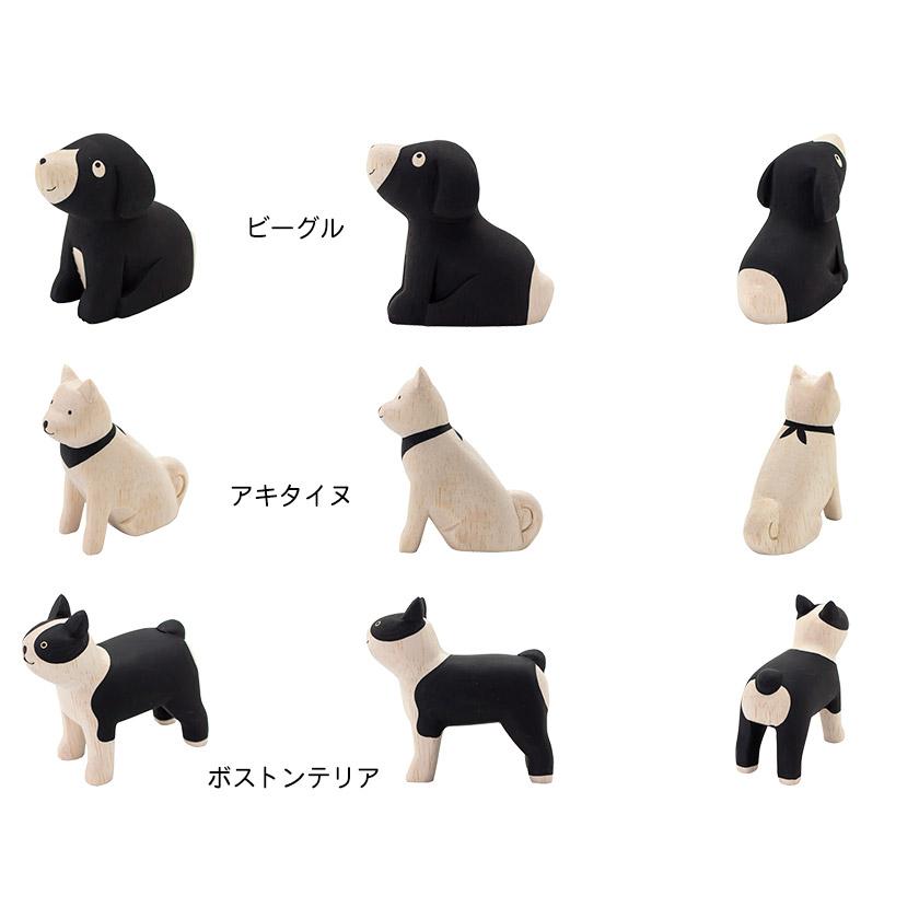 T-LABO ぽれぽれ動物 ビーグル/アキタイヌ/ボストンテリア/シベリアン