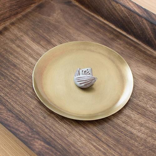 ブラスプレート M 円形 | fog linen work | 03