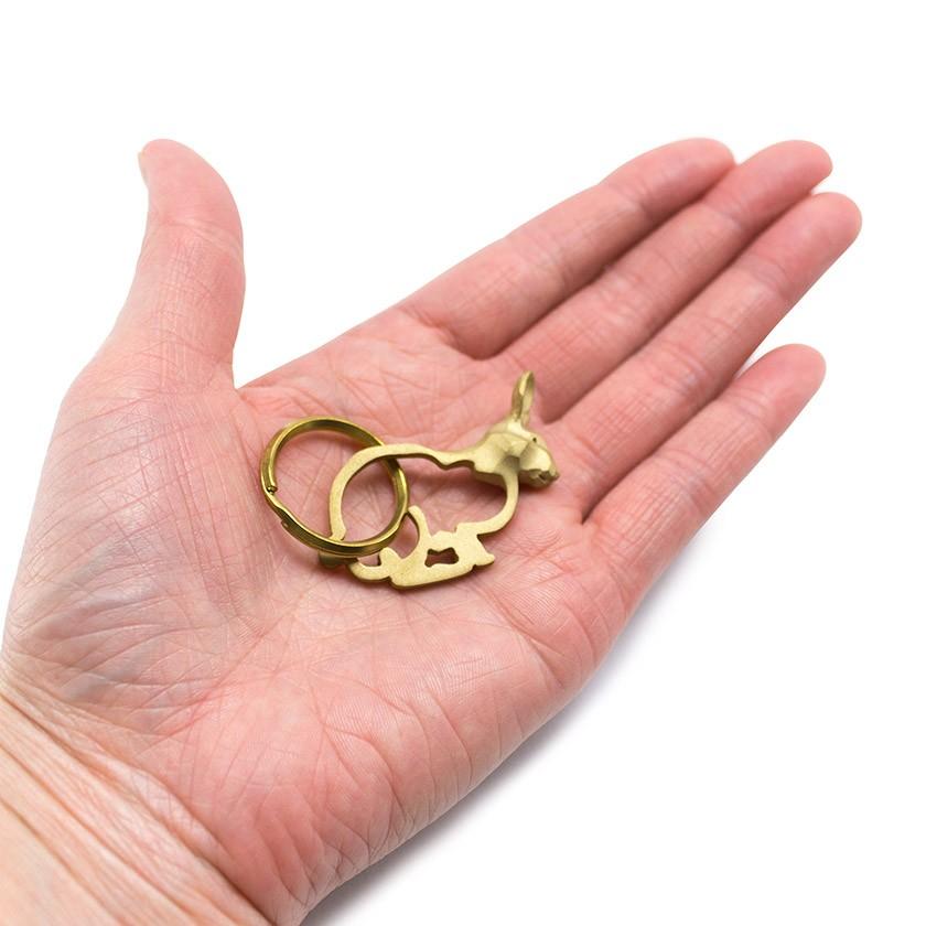 Rabbit Keyring(真鍮製ウサギキーリング) : RyuC - 通販 - Yahoo