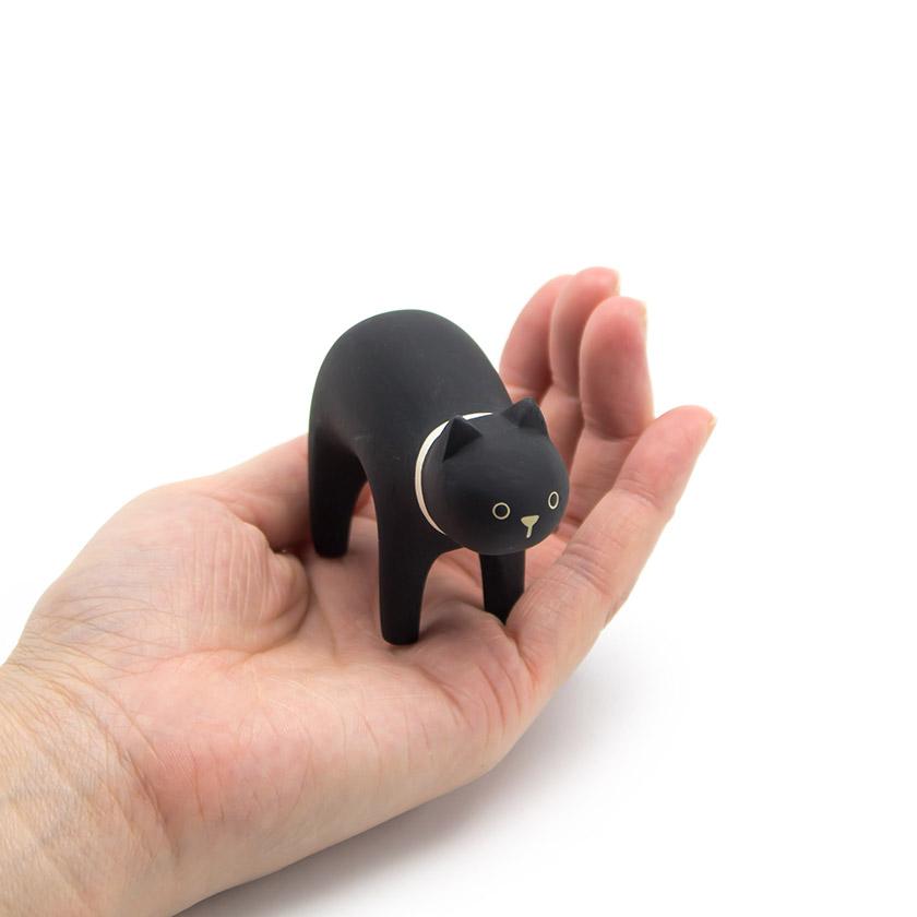 T-LABO ぽれぽれ動物 クロネコ/トラネコ/ハチワレ/ロングヘアハチワレ