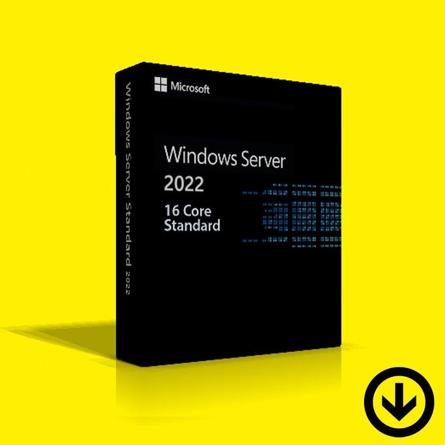 Windows Server 2022 16コアライセンス Standard 日本語 [ダウンロード