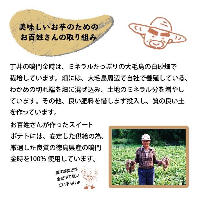 お百姓さんが作ったスイートポテト 1ケ 鳴門金時 丁井 のし スイーツ