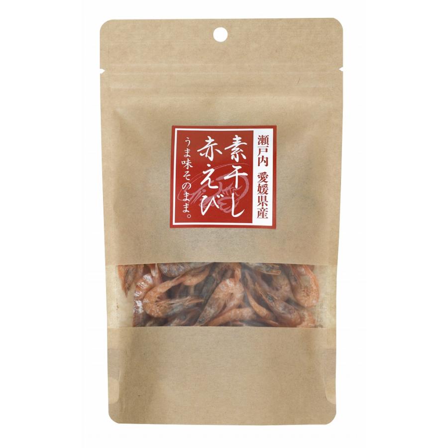愛媛県産 素干し赤えび 27gx6袋セット 新鮮 朝どれ当日加工 無添加 おつまみ お料理にも |  | 04