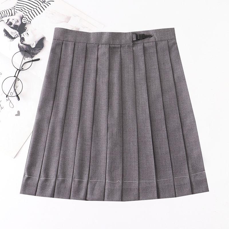 プリーツスカート スクール Cqz Jk女子高生 ショート丈 スカート セーラー服 ミニスカート ミニ丈 制服 大きいサイズ 女子 無地 高校生 年末のプロモーション大特価 制服