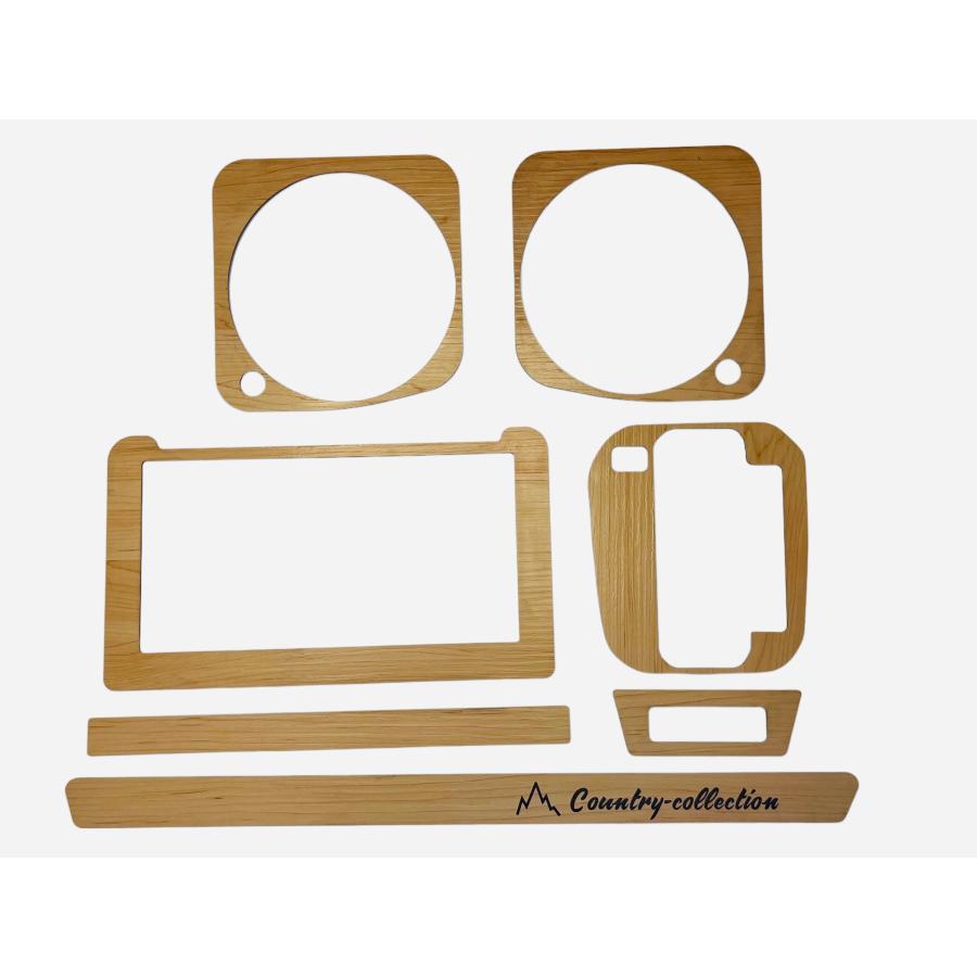 JB64/74 ジムニー（シエラ）木目調 パネル 7点セット