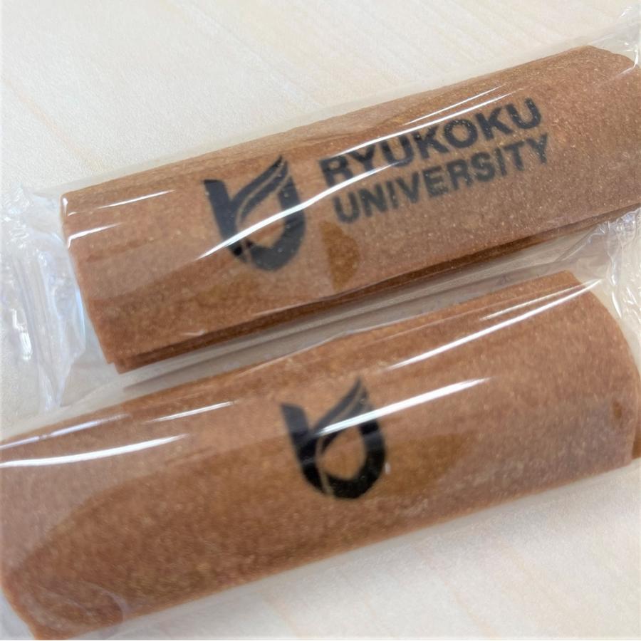 【刻印入り オリジナル八つ橋】龍谷大学×井筒八ッ橋本舗｜48枚(3枚×16袋)｜龍谷大学八ッ橋｜手土産｜大学グッズ｜ |  | 02