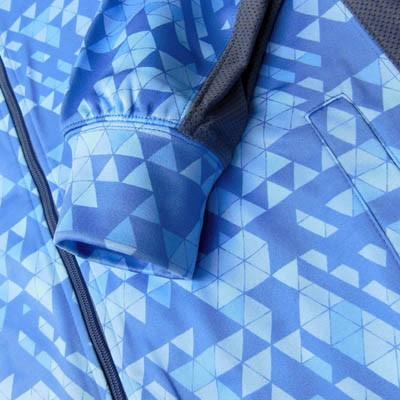 アディダス adidas ジップパーカー Zip Hoody Triangle Model 青/Blue｜ryukomma｜07