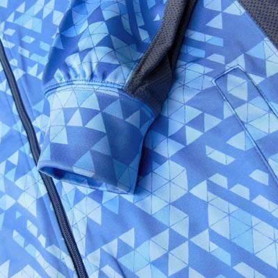 adidas 青 ジップアップパーカー adidas ジップアップパーカー 青×黒 あのちゃん S - メルカリ