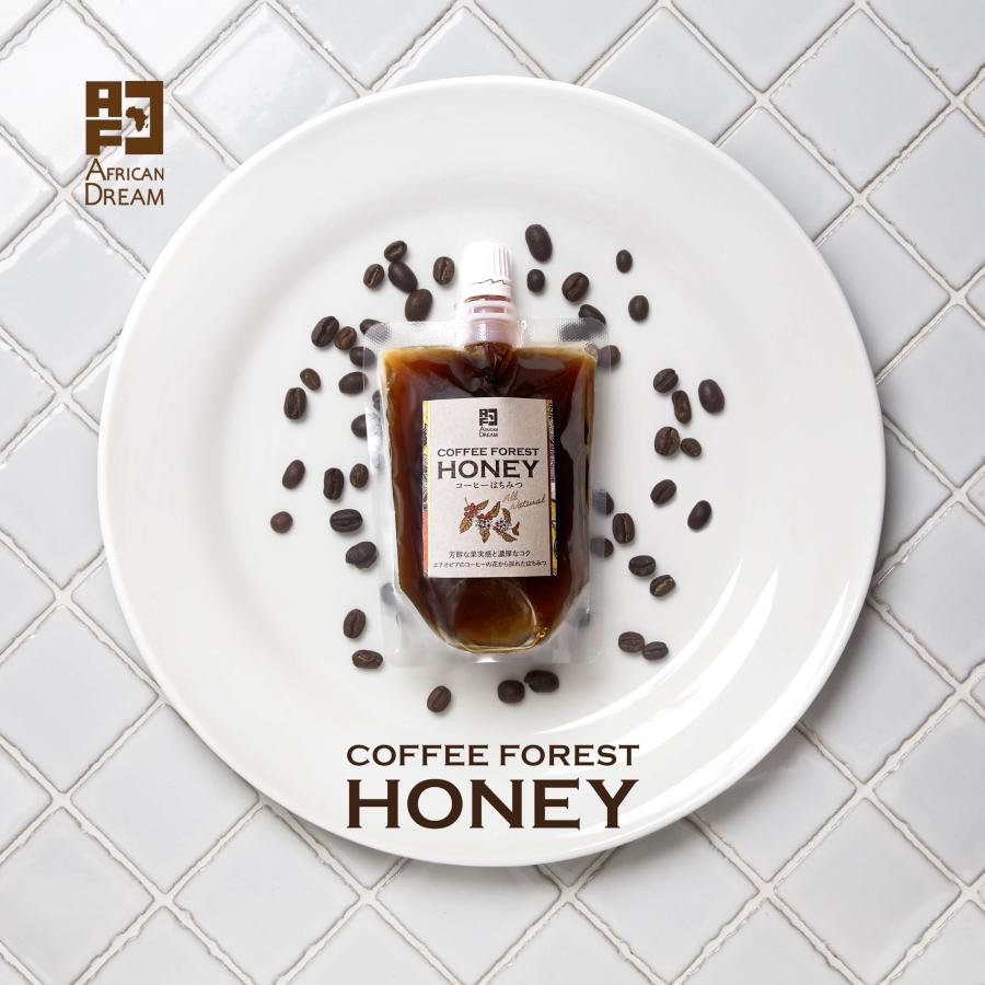 COFFEE FOREST HONEY コーヒーフォレストハニー 170g ×12 送料無料 はちみつ 生ハチミツ 自然食 非加熱 パウチ シロップ 砂糖 紅茶 ミネラルの画像