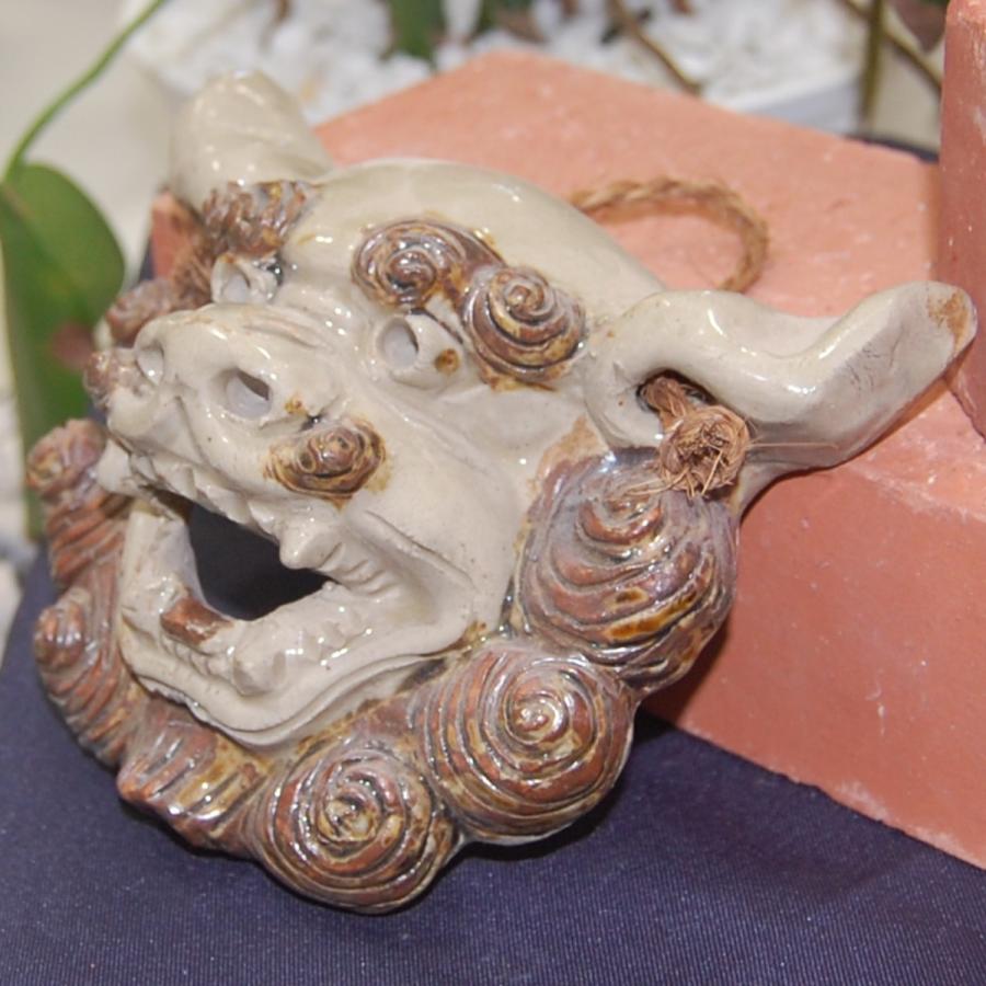 面獅子（中） : 沖縄シーサー専門店 琉球窯 - 通販 - Yahoo!ショッピング