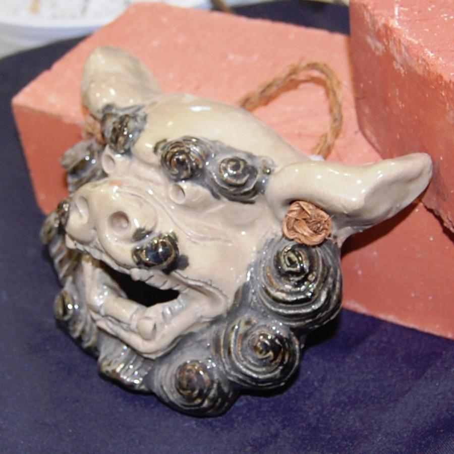 面獅子（中） : 沖縄シーサー専門店 琉球窯 - 通販 - Yahoo!ショッピング