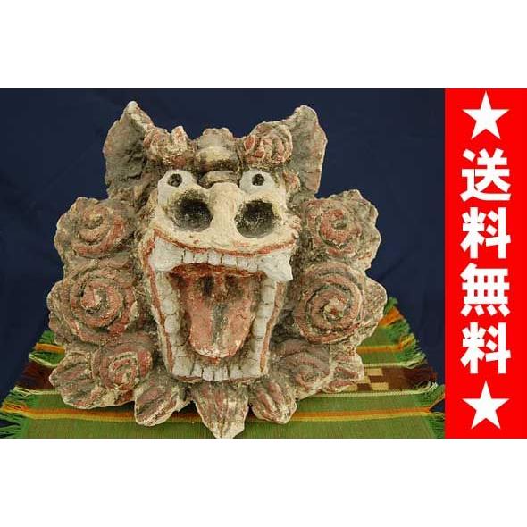 漆喰面獅子（1匹）オス : 沖縄シーサー専門店 琉球窯 - 通販