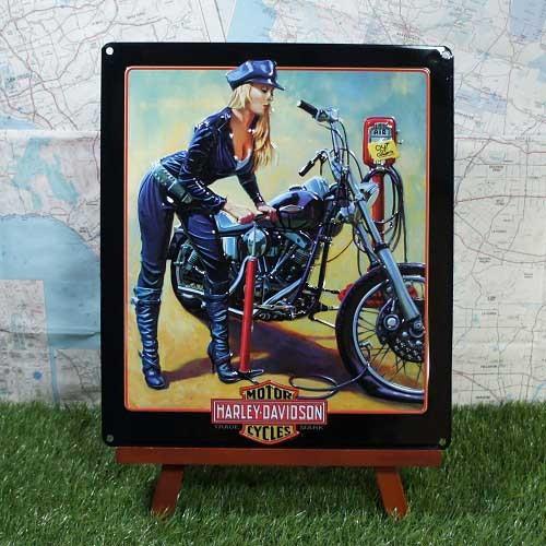 ブリキ看板】Harley-Davidson／ハーレーダビッドソン Out of Order
