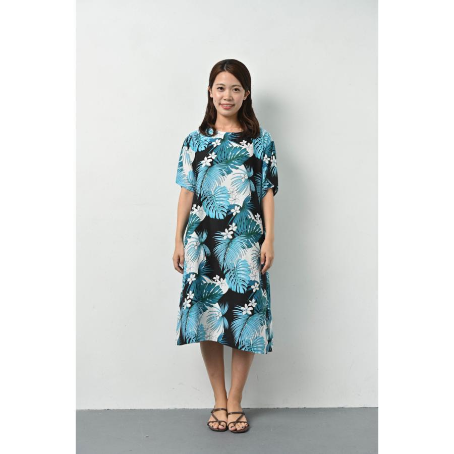 ワンピース　半袖　リラックス　アウトドア　リゾート　サスティナブル　DR02 |  | 01