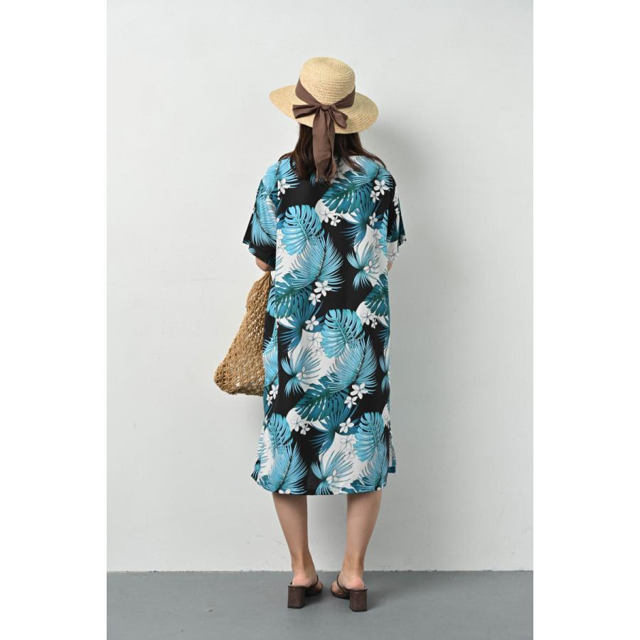 ワンピース　半袖　リラックス　アウトドア　リゾート　サスティナブル　DR02 |  | 04