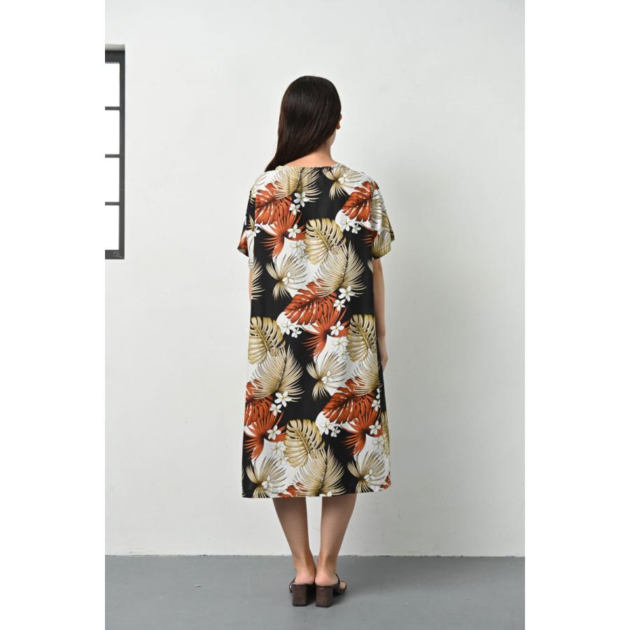 ワンピース　半袖　リラックス　アウトドア　リゾート　サスティナブル　DR02 |  | 06