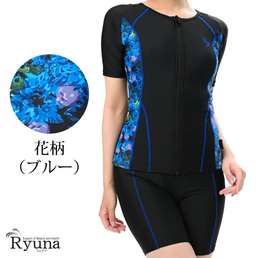 フィットネス水着 ジム用水着 レディース セパレート 半袖 M L LL 9M
