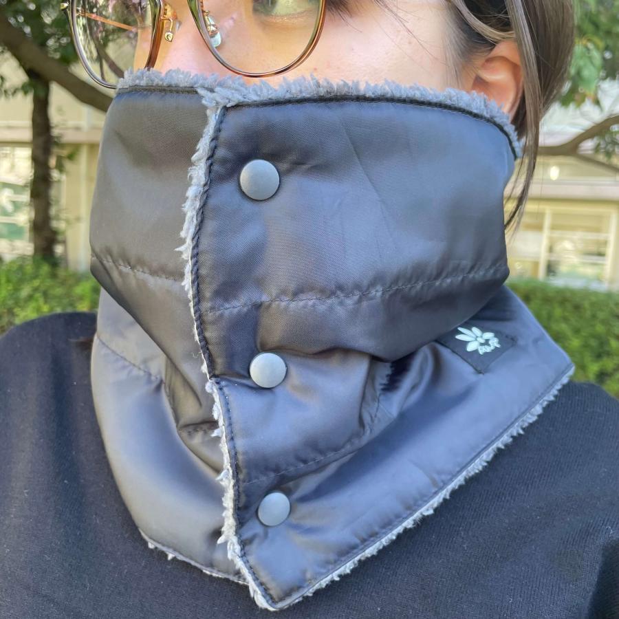 ネックウォーマー 前開き 暖かい おしゃれ 防寒 防風 裏ボア |  | 01