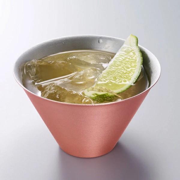 R＆W MOSCOW MULE CUP モスコミュールカップ セット 2個入 槌目 マット 贈答 お祝い 退職 織田幸銅器 銅製 日本製 お酒の画像