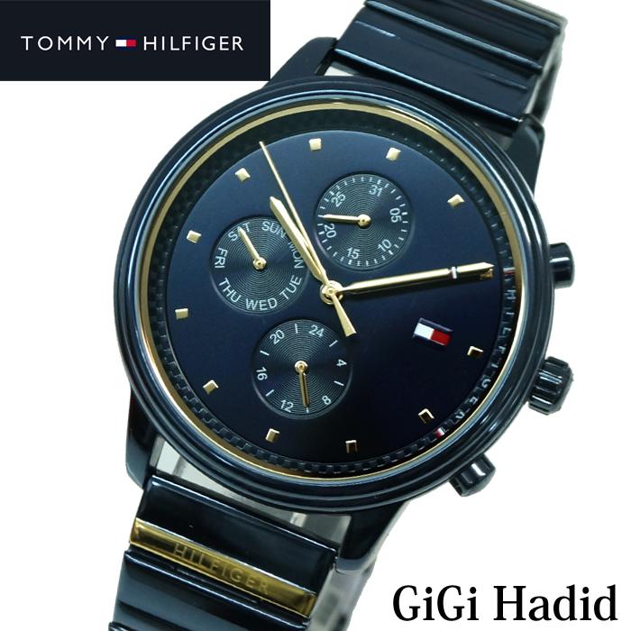 TOMMY HILFIGER トミーヒルフィガー BOXなし特価！ 1781893 (213) 腕時計 レディース ネイビー GiGi ...