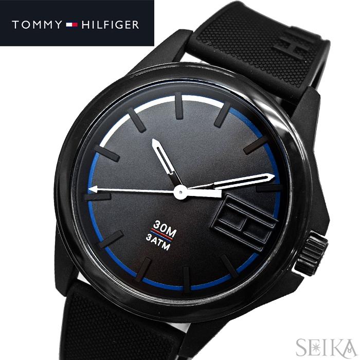 トミーヒルフィガー TOMMY HILFIGER (290)1791624時計 腕時計 メンズ ブラック シリコン ラバー : 1791624-cp  : 腕時計とブランドギフトSEIKA - 通販 - Yahoo!ショッピング