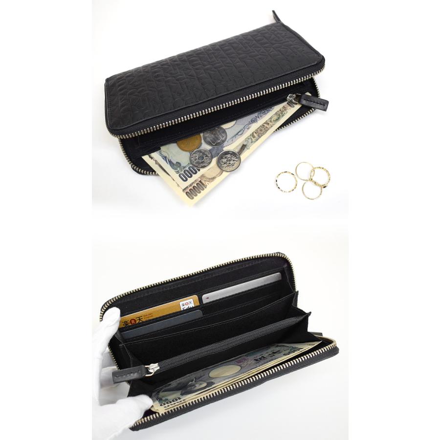 カルバンクライン 長財布 小銭入れ付 74287 (1)BROWN (2)BLACK CALVIN 