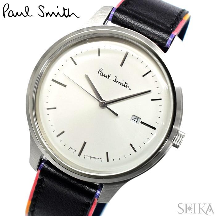 5年保証 ポールスミス Paul Smith 5 415 90 4 The City時計 腕時計 メンズ シルバー ブラック レザー 5 415 90 腕時計とブランドギフトseika 通販 Yahoo ショッピング