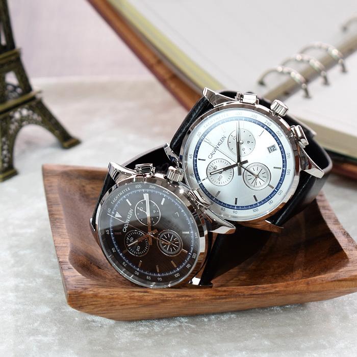 全品最安値に挑戦 カルバンクライン クロノグラフ ecousarecycling.com