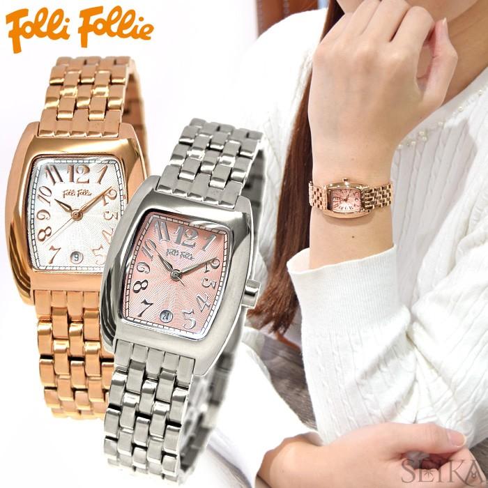 5年保証 ショップ袋付 フォリフォリ 時計 腕時計 レディース シルバー ピンクゴールド ギフト Folli 1 腕時計とブランドギフトseika 通販 Yahoo ショッピング