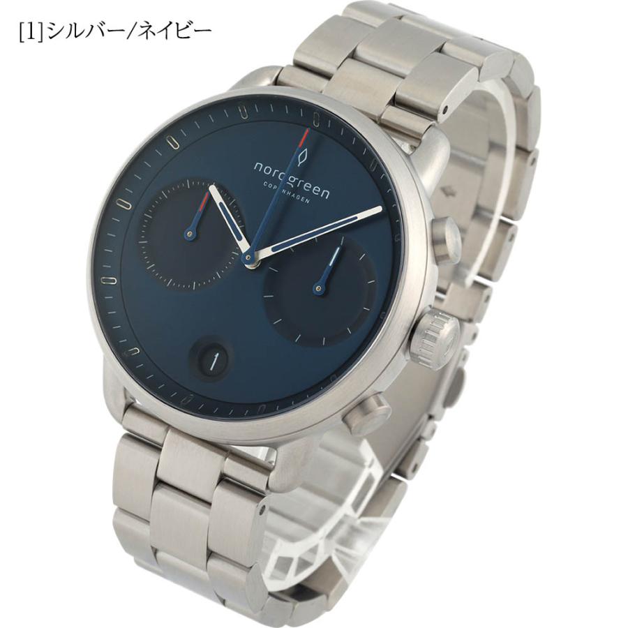 SALE！ ノードグリーン nordgreen メンズ 腕時計 時計 PIONEER 42mm 3リンク 北欧デザイン 爆買の画像
