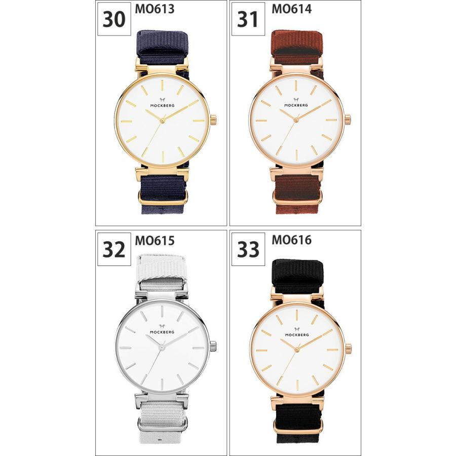 MOCKBERG BOXなし特価！ モックバーグ 腕時計 Modest Nato 34mm