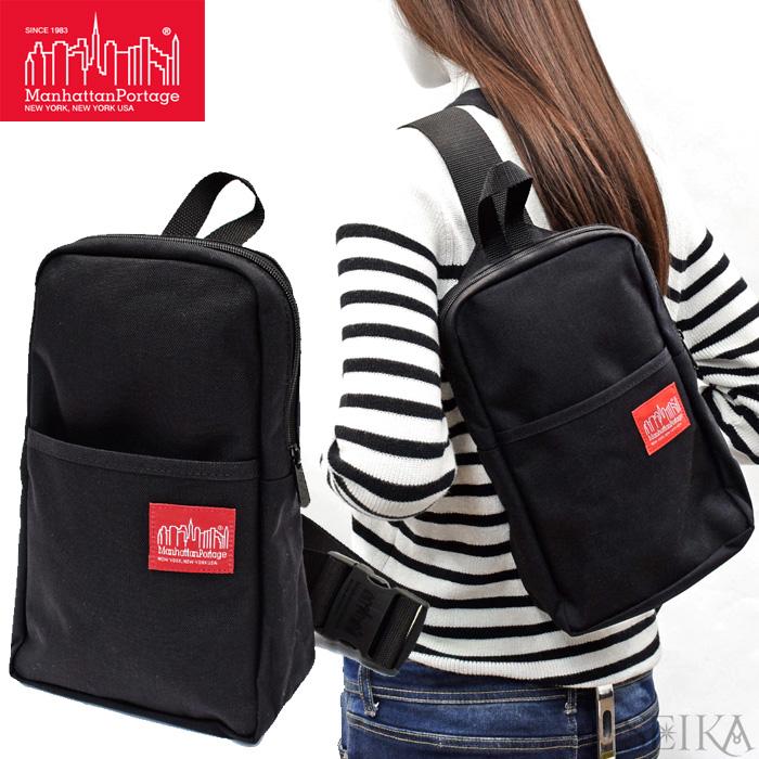 Manhattan Portage マンハッタンポーテージ ボディバッグ 1910 Ellis Backpack Black ブラック 新品 爆買 | Manhattan Portage