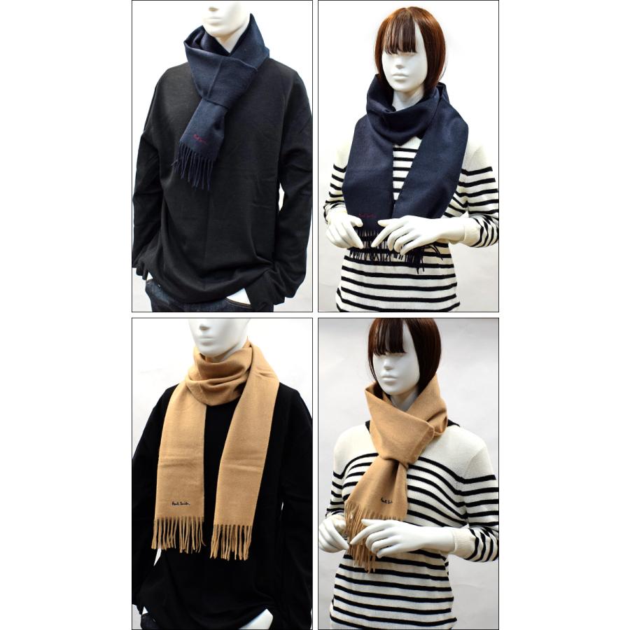 最終価格 希少 ポールスミス 毛100% Paul Smith ポールスミス マフラー