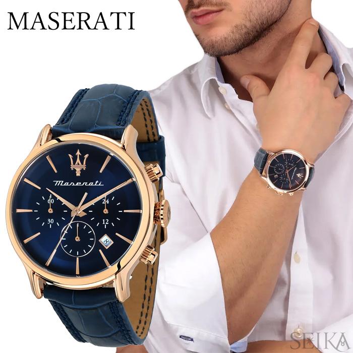 SALE！)マセラティ MASERATI 時計 (5)R8871618013 エポカ EPOCA 腕時計