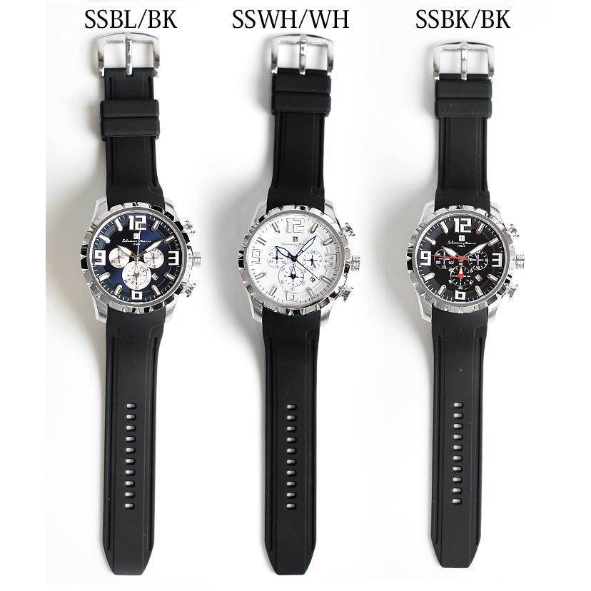 (新生活フェア)(SEIKA限定) サルバトーレマーラ 腕時計 Salvatore Marra クロノグラフ SM23102 ブルー ホワイト ブラック メンズ 時計｜ryus-select｜03