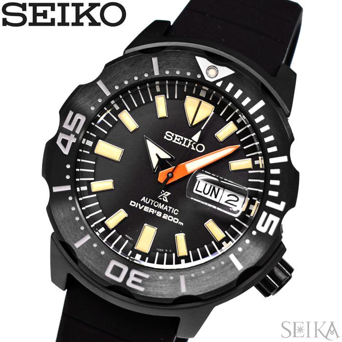 SEIKO セイコー　PROSPEX SRPH13K1 Amazon.com: Seiko SRPH13K1 Men's Prospex Black Dial Strap